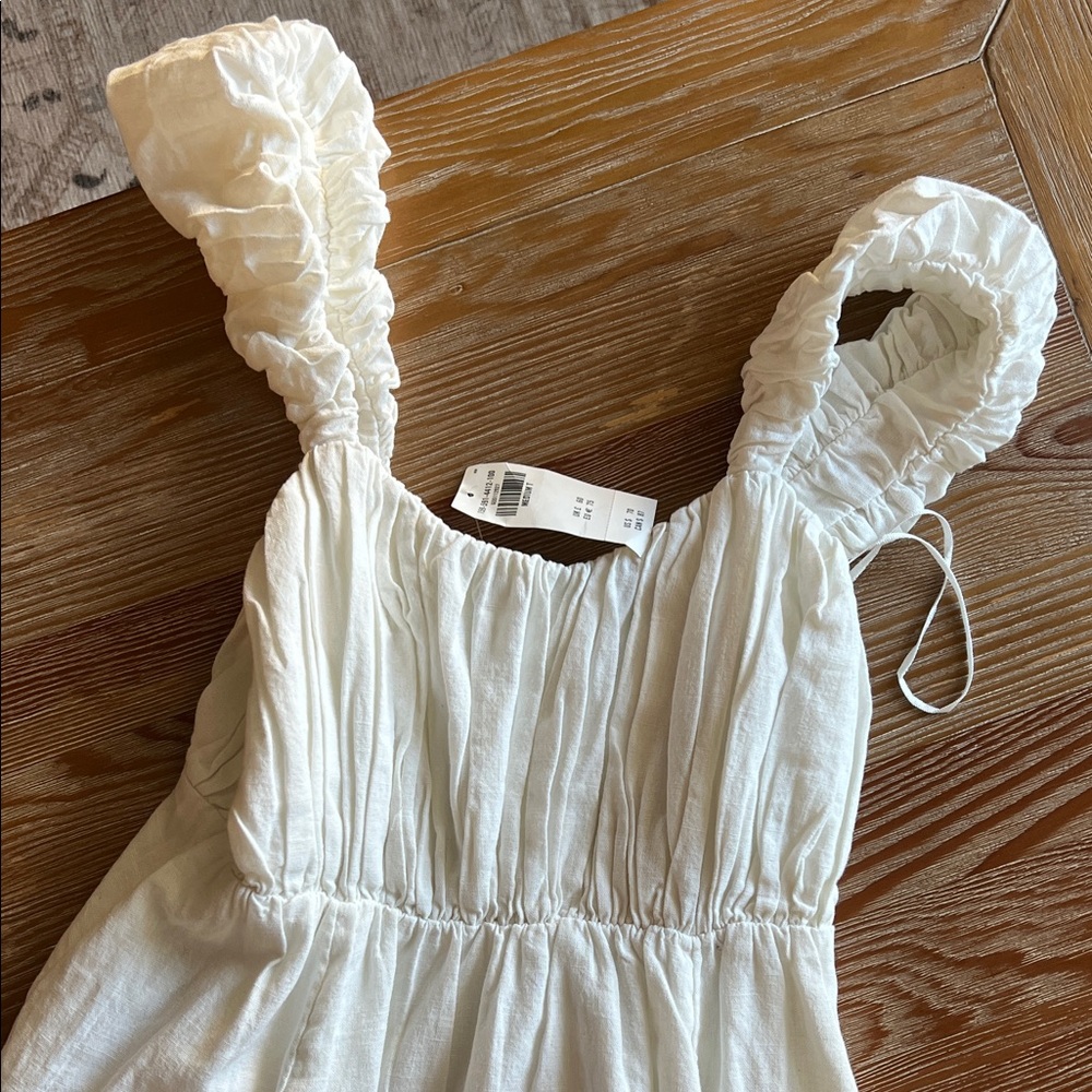 Abercrombie & Fitch Cream Mini Dress